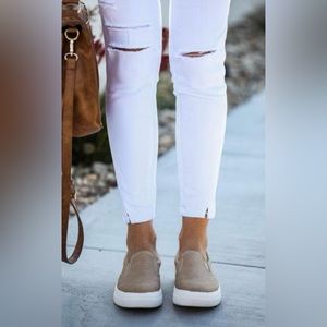 Westley Perforated Slip-On Sneakers